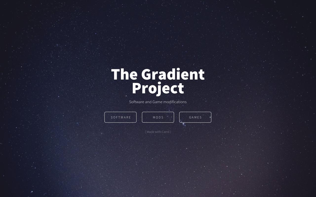 Carrd profile picture for @tgp